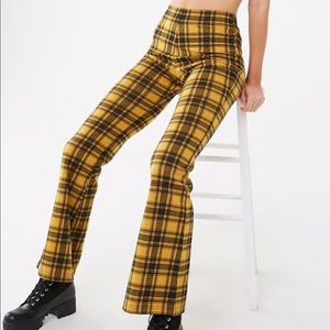 Plaid Knit Pants